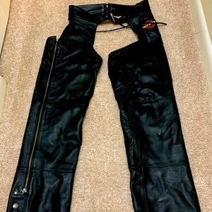 Harley-Davidson leather chaps